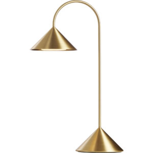 Frandsens grasp bordlampe i guld - kan købe hos Lysmesteren Helsingør.