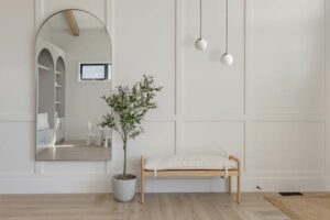 Et par hvide antidark pendel lamper