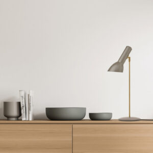 CPH lightings oblique bordlampe i en flot grå